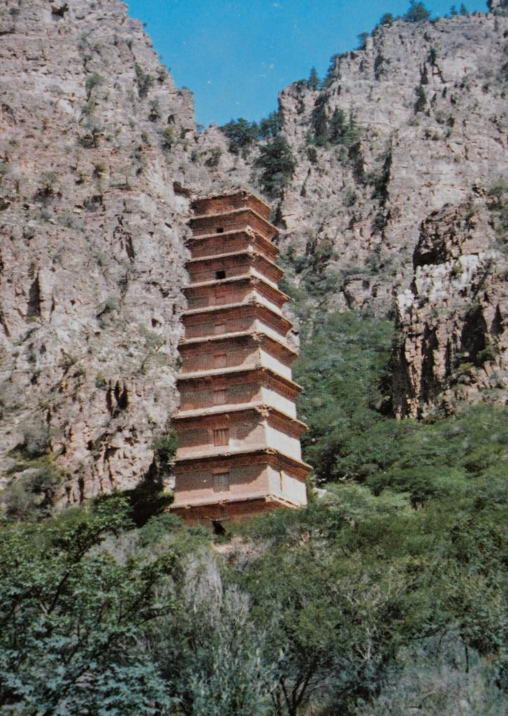 A scenic view of Yinchuan Hongfota