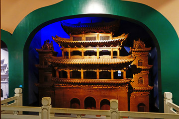 A scenic view of Yinchuan Najiahu Qingzhensi