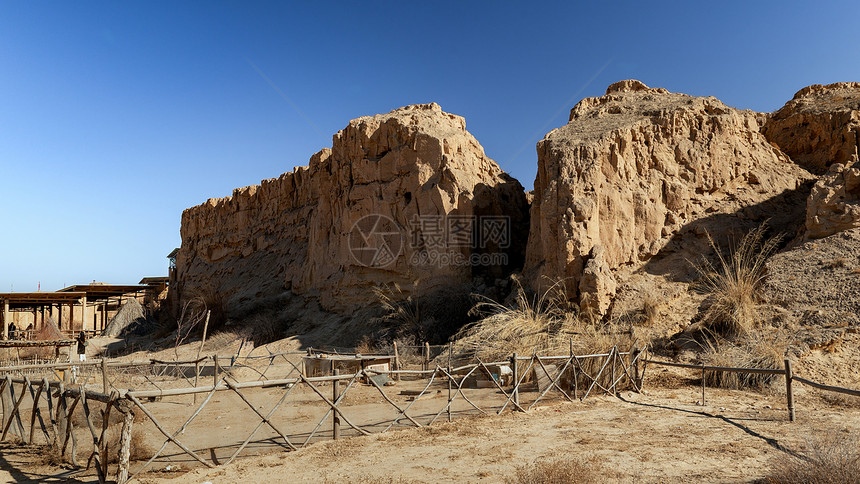 A scenic view of Yinchuan Shuidonggou Yizhi