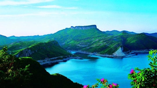 A scenic view of Yingkou Gaolicheng Shancheng