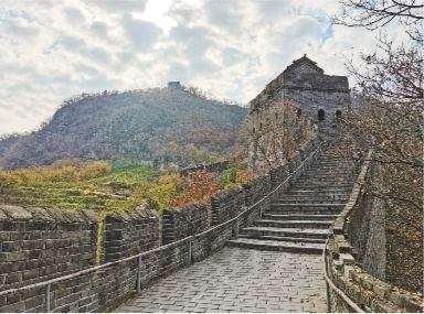 A scenic view of Yingkou Gaolicheng Shancheng