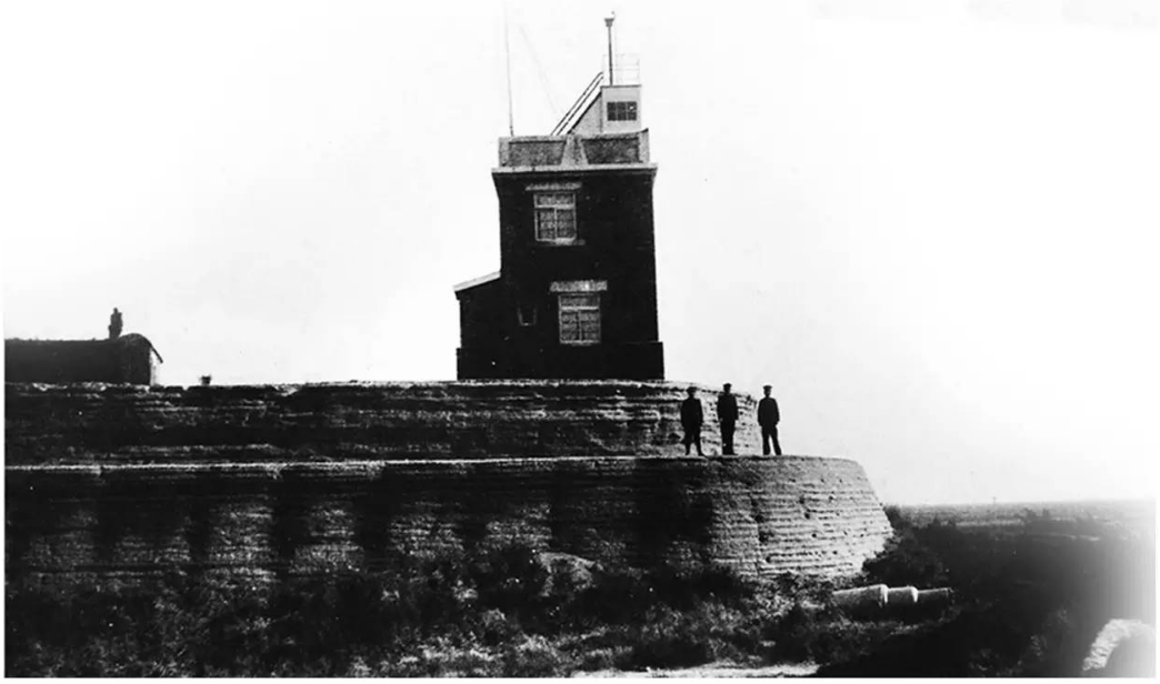 A scenic view of Yingkou Xipaotai Yizhi
