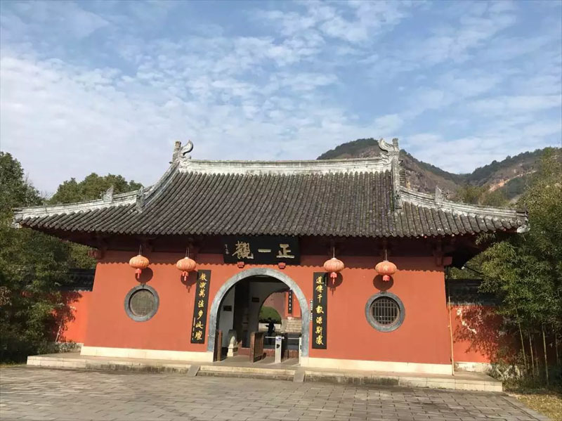 A scenic view of Yingtan Longhushan Gu Jianzhuqun