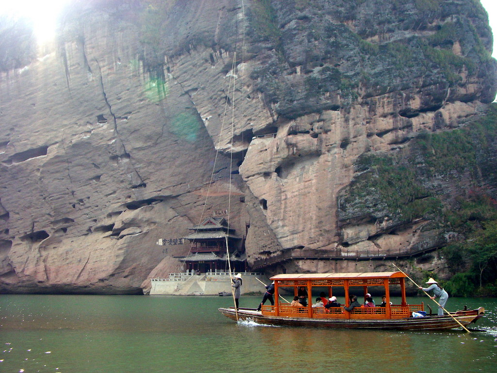 A scenic view of Yingtan Xianshuiyan Yamuqun