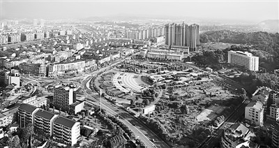 A scenic view of Yiyang Yaozilun Chunqiu Muqun