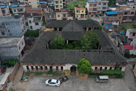 A scenic view of Yongzhou Chunlinghou Chengzhi