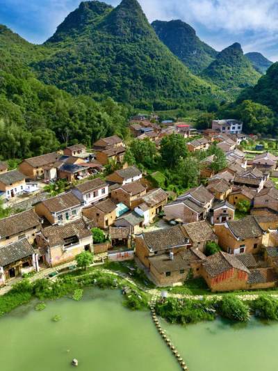 A scenic view of Yongzhou Goulan Yaozhai