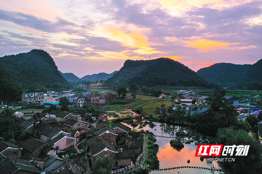 A scenic view of Yongzhou Goulan Yaozhai