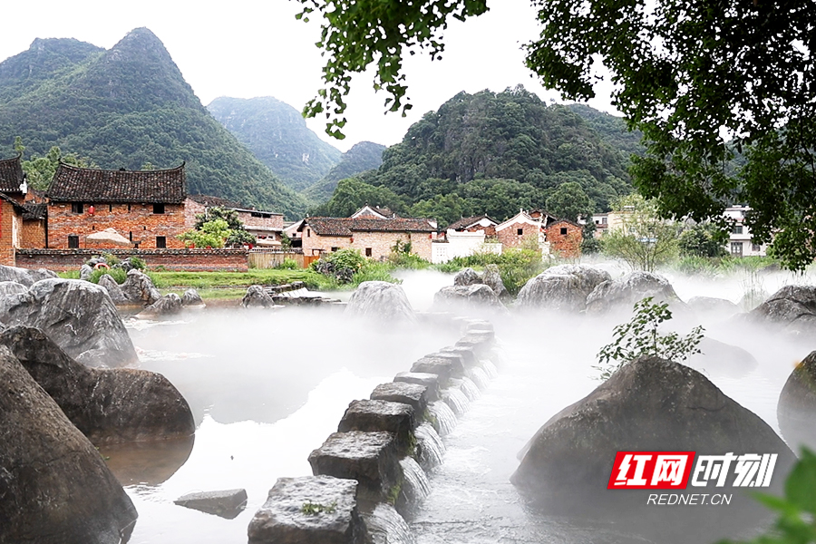 A scenic view of Yongzhou Goulan Yaozhai