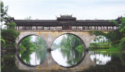 A scenic view of Yongzhou Guangliqiao