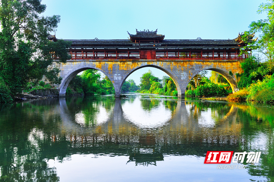 A scenic view of Yongzhou Guangliqiao