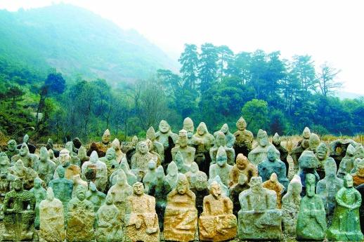A scenic view of Yongzhou Guizailing Yizhi