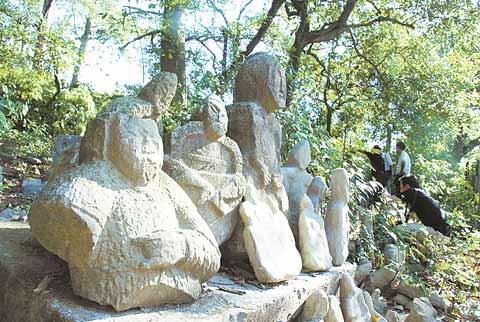 A scenic view of Yongzhou Guizailing Yizhi