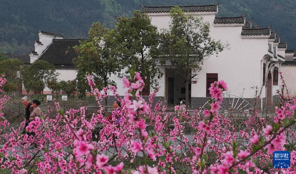 A scenic view of Yongzhou Jianyantou Zhoujia Dayuan Gujianzhuqun