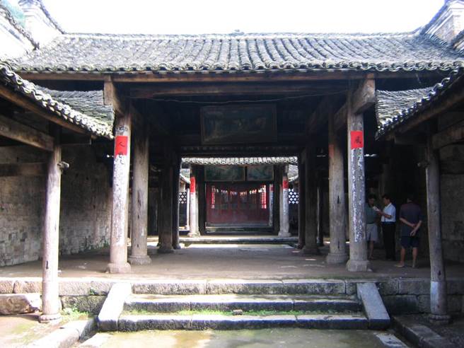 A scenic view of Yongzhou Jiuanbei Hanlinci