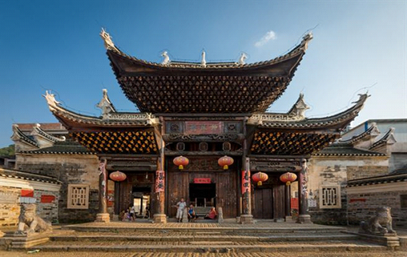 A scenic view of Yongzhou Jiuanbei Hanlinci