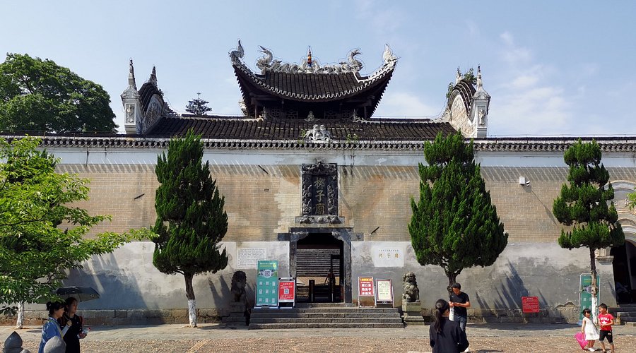 A scenic view of Yongzhou Liuzimiao