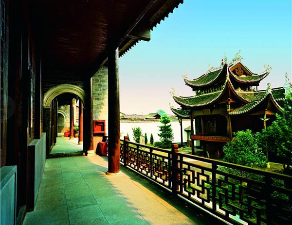 A scenic view of Yongzhou Liuzimiao