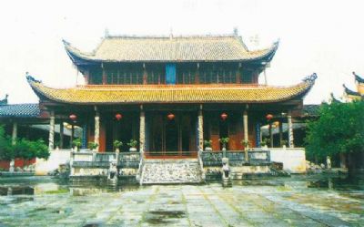 A scenic view of Yongzhou Ningyuan Wenmiao