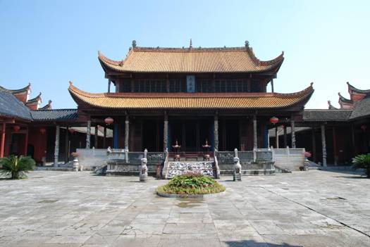 A scenic view of Yongzhou Ningyuan Wenmiao