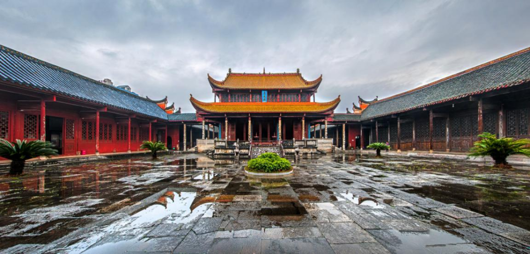 A scenic view of Yongzhou Ningyuan Wenmiao