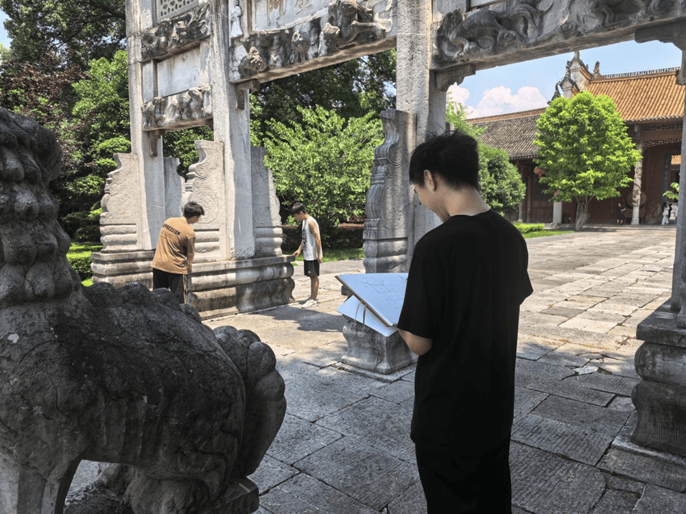 A scenic view of Yongzhou Ningyuan Wenmiao