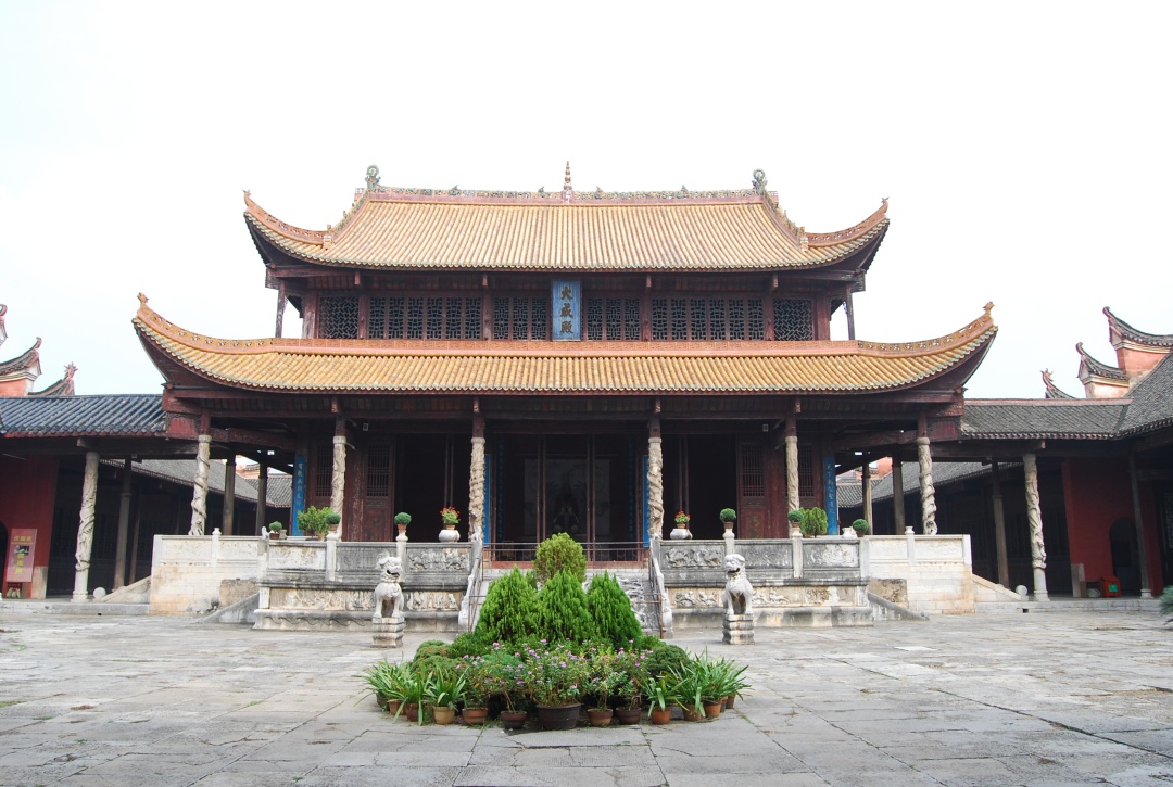 A scenic view of Yongzhou Ningyuan Wenmiao