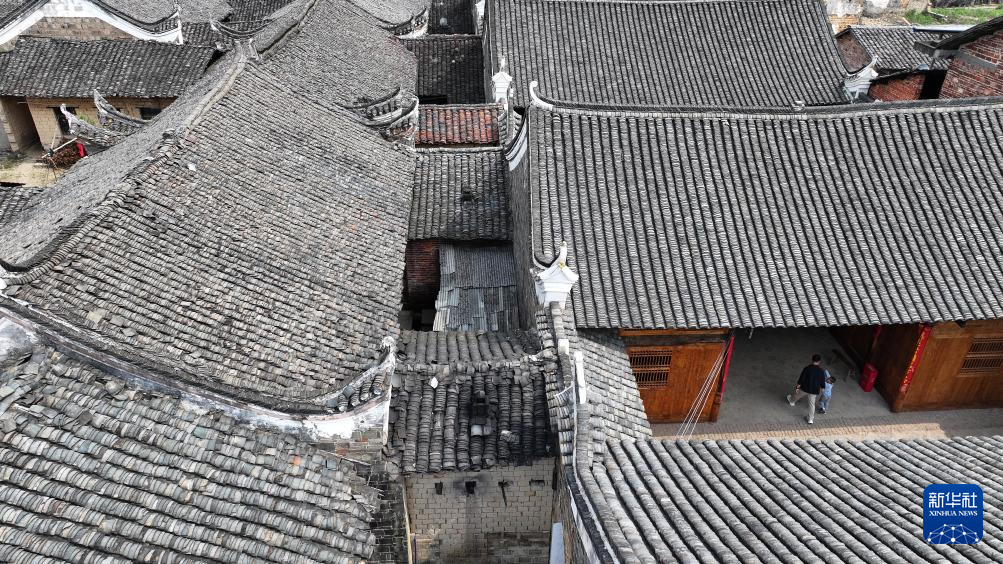 A scenic view of Yongzhou Shanmuqiao Hujia Dayuan