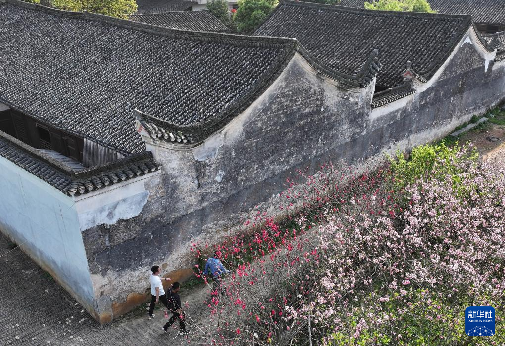 A scenic view of Yongzhou Shanmuqiao Hujia Dayuan