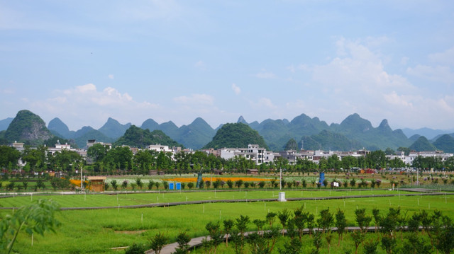 A scenic view of Yongzhou Shude Shanzhuang