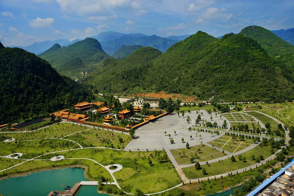 A scenic view of Yongzhou Shundimiao Yizhi