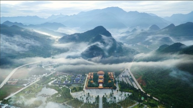 A scenic view of Yongzhou Shundimiao Yizhi
