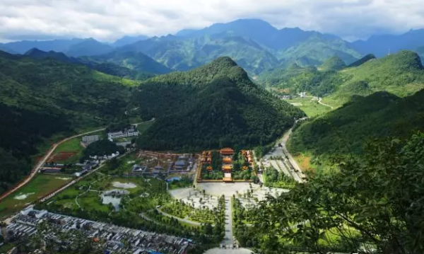 A scenic view of Yongzhou Shundimiao Yizhi