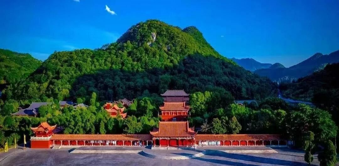 A scenic view of Yongzhou Shundimiao Yizhi