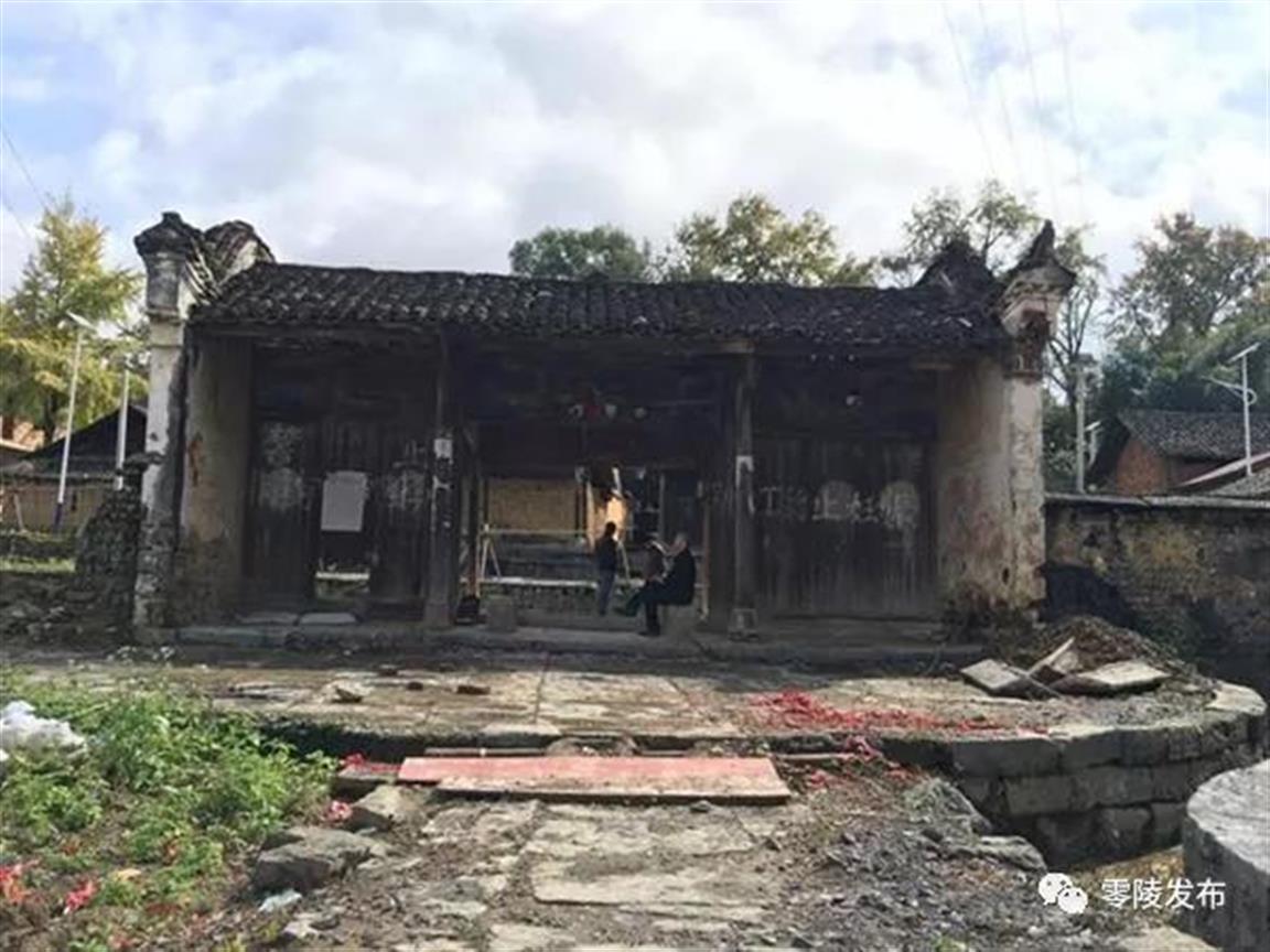 A scenic view of Yongzhou Xujiaqiao Jiangjunfu
