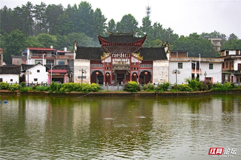 A scenic view of Yongzhou Yunlongfang Wangshi Xutang