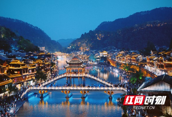 A scenic view of Yongzhou Yunlongfang Wangshi Xutang