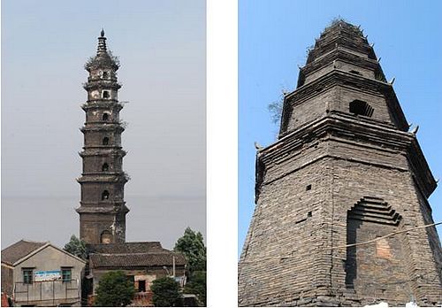A scenic view of Yueyang Cishita