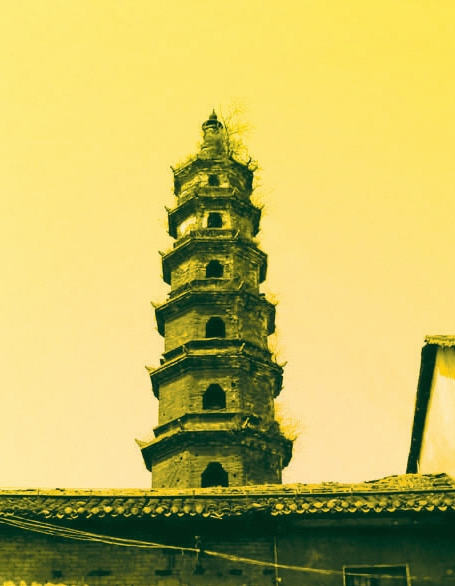 A scenic view of Yueyang Cishita