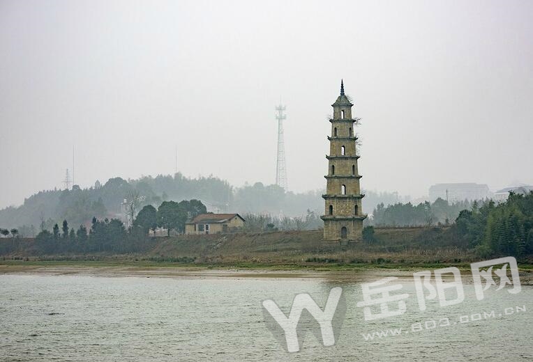 A scenic view of Yueyang Cishita