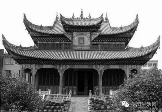 A scenic view of Yueyang Wenmiao