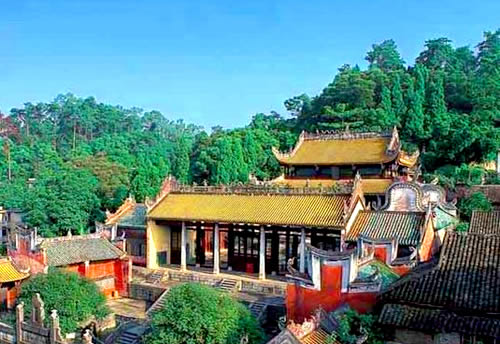 A scenic view of Yueyang Wenmiao