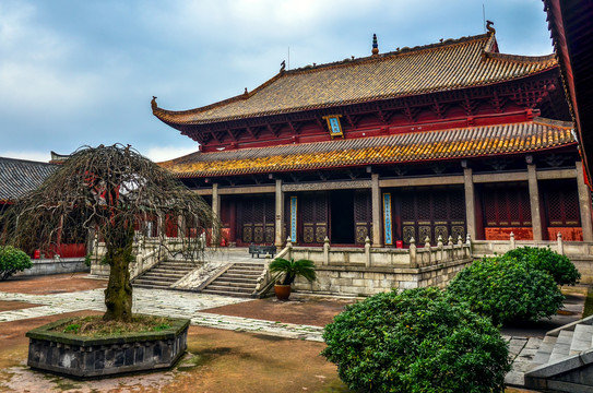 A scenic view of Yueyang Wenmiao