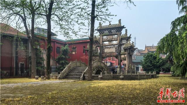 A scenic view of Yueyang Xiangyin Wenmiao
