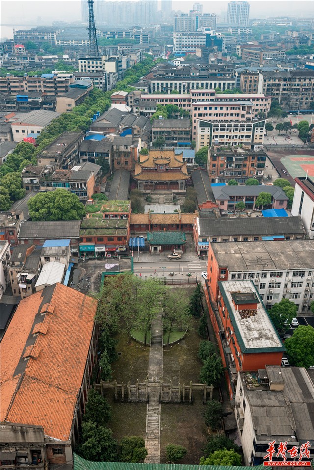 A scenic view of Yueyang Xiangyin Wenmiao