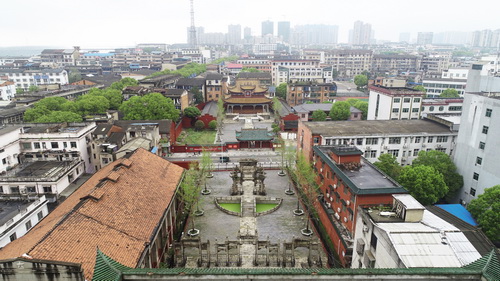 A scenic view of Yueyang Xiangyin Wenmiao