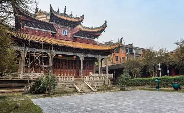 A scenic view of Yueyang Xiangyin Wenmiao