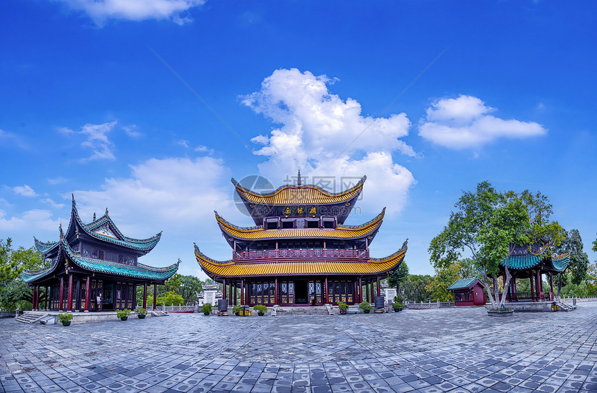 A scenic view of Yueyang Yueyanglou