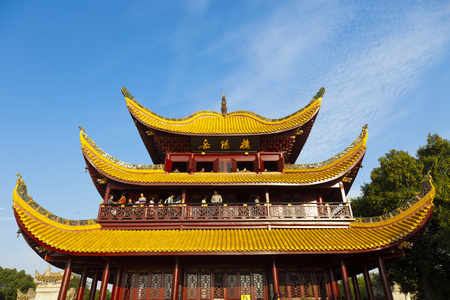 A scenic view of Yueyang Yueyanglou