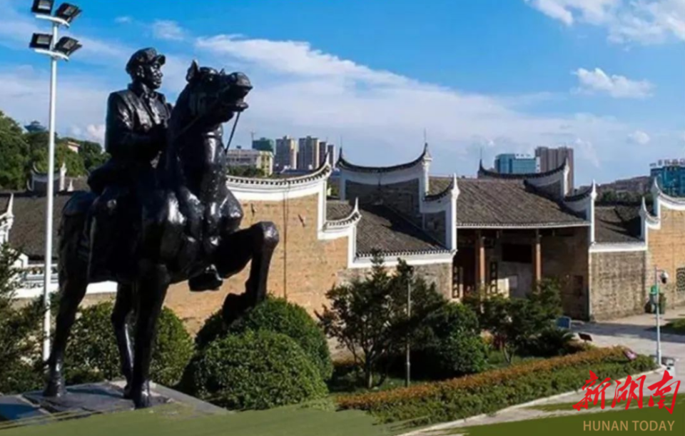 A scenic view of Yueyang Zhonggong Pingjiang Xianwei Jiuzhi